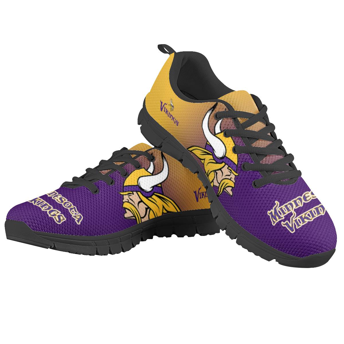 Men's Minnesota Vikings AQ Running NFL Shoes 002